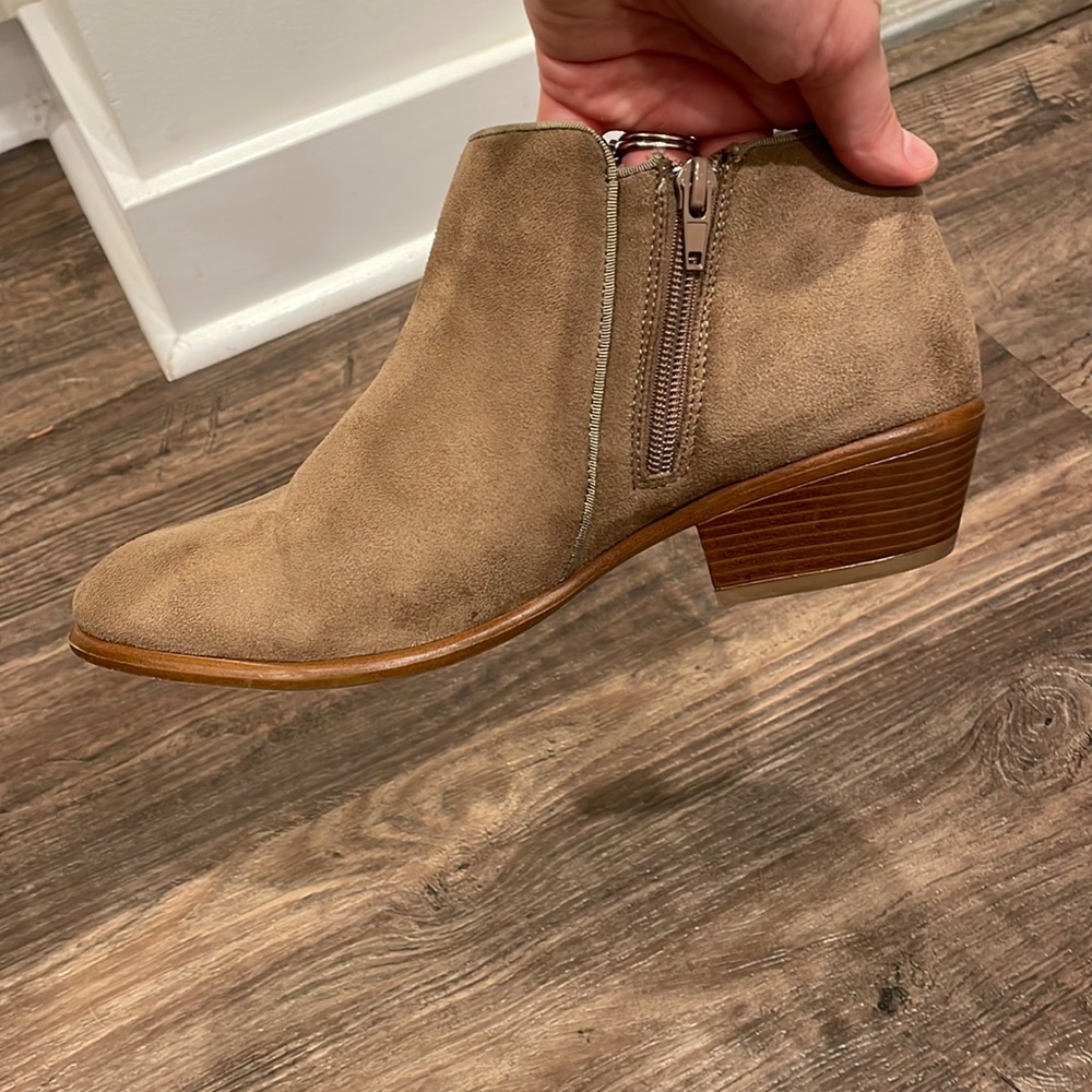 Brown short booties!